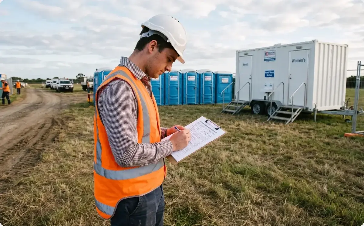 Field validation report — technician documenting site conditions